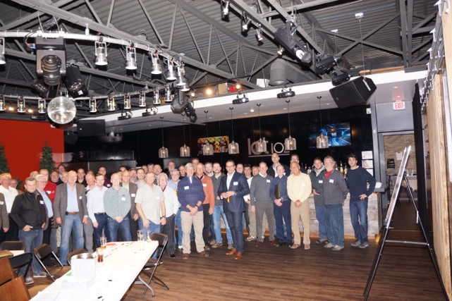 Fantastic turnout of guys for our inaugural meeting