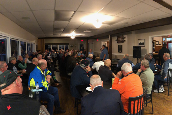Full House at Guys Who Care October 2019 Meeting