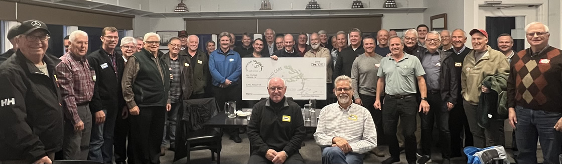 Guys Who Care group shot at the October 2022 meeting
